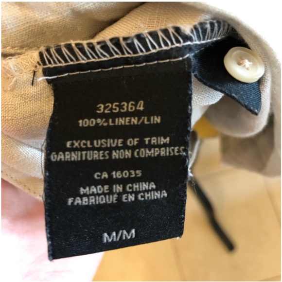 Lady Hathaway 100% Linen long tunic - Picture 3 of 3